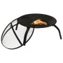 Brasero y barbacoa 2 en 1 con atizador acero 56x56x49 cm de vidaXL, Chimeneas - Ref: Foro24-313352, Precio: 79,50 €, Descuent...