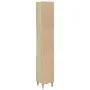 Armario de baño madera contrachapada roble Sonoma 30x30x190 cm de , Tocadores de baño - Ref: Foro24-849657, Precio: 78,07 €, ...