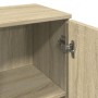 Armario de baño madera contrachapada roble Sonoma 30x30x190 cm by , bathroom vanities - Ref: Foro24-849657, Price: 79,41 €, D...
