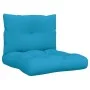 Cojines para palets 2 unidades tela azul by , Cushions for chairs and sofas - Ref: Foro24-360838, Price: 31,57 €, Discount: %