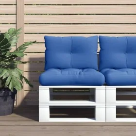 Cojines para palets 2 unidades tela azul royal by , Cushions for chairs and sofas - Ref: Foro24-360844, Price: 31,85 €, Disco...