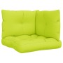 Cojines para sofá de palets 3 unidades tela verde claro by , Cushions for chairs and sofas - Ref: Foro24-360867, Price: 54,87...