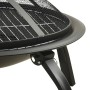 Kohlenbecken und Grill 2 in 1 mit Stahlschürhaken 56x56x49 cm von vidaXL, Kamine - Ref: Foro24-313352, Preis: 81,01 €, Rabatt: %