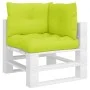 Cojines para sofá de palets 3 unidades tela verde claro by , Cushions for chairs and sofas - Ref: Foro24-360867, Price: 49,94...
