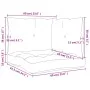 Cojines para sofá de palets 3 unidades tela verde claro by , Cushions for chairs and sofas - Ref: Foro24-360867, Price: 49,94...
