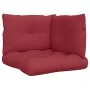 Cojines para palets 3 unidades tela rojo tinto by , Cushions for chairs and sofas - Ref: Foro24-360865, Price: 40,58 €, Disco...