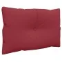 Cojines para palets 3 unidades tela rojo tinto by , Cushions for chairs and sofas - Ref: Foro24-360865, Price: 40,58 €, Disco...