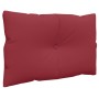 Palettenkissen, 3 Stück, Stoff in Weinrot. von , Kissen für Stühle und Sofas - Ref: Foro24-360865, Preis: 41,20 €, Rabatt: %