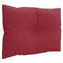 Palettenkissen, 3 Stück, Stoff in Weinrot. von , Kissen für Stühle und Sofas - Ref: Foro24-360865, Preis: 41,20 €, Rabatt: %