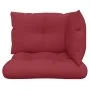Cojines para palets 3 unidades tela rojo tinto by , Cushions for chairs and sofas - Ref: Foro24-360865, Price: 40,58 €, Disco...