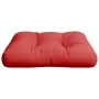 Cojín para sofá de palets de tela rojo by , Cushions for chairs and sofas - Ref: Foro24-360884, Price: 18,86 €, Discount: %