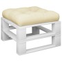 Cojín para sofá de palets tela crema 50x50x12 cm by , Cushions for chairs and sofas - Ref: Foro24-360427, Price: 26,70 €, Dis...