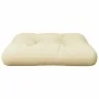 Cojín para sofá de palets tela crema 50x50x12 cm by , Cushions for chairs and sofas - Ref: Foro24-360427, Price: 22,92 €, Dis...