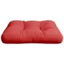 Kissen für Palettensofa aus rotem Stoff 50x50x12 cm von , Kissen für Stühle und Sofas - Ref: Foro24-360431, Preis: 21,67 €, R...