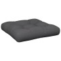 Cojín para sofá de palets tela gris 50x50x12 cm by , Cushions for chairs and sofas - Ref: Foro24-360425, Price: 32,89 €, Disc...