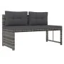 4-piece garden dining set with gray PE rattan cushions by vidaXL, Garden sets - Ref: Foro24-311914, Price: 281,28 €, Discount: %