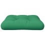 Cojín para sofá de palets tela verde 60x60x12 cm by , Cushions for chairs and sofas - Ref: Foro24-360452, Price: 27,45 €, Dis...