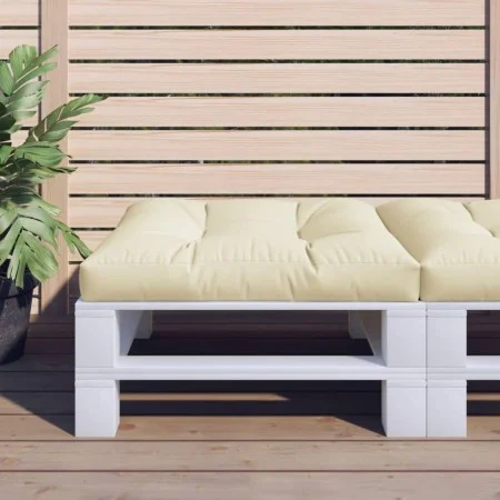 Kissen für Palettensofa, cremefarbener Stoff, 70x70x12 cm. von , Kissen für Stühle und Sofas - Ref: Foro24-360471, Preis: 45,...