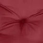 Cojín para sofá de palets de tela rojo tinto 70x70x12 cm by , Cushions for chairs and sofas - Ref: Foro24-360478, Price: 29,6...