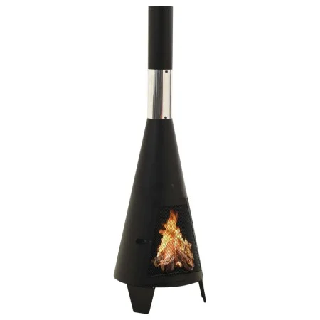 Garden stove with steel poker 38x38x122 cm by vidaXL, Chimneys - Ref: Foro24-313355, Price: 100,83 €, Discount: %