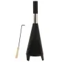 Gartenofen mit Schürhaken Stahl 38x38x122 cm von vidaXL, Kamine - Ref: Foro24-313355, Preis: 100,83 €, Rabatt: %