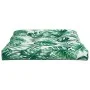 Cojín para palés tela estampado de hojas 80x80x12 cm by , Cushions for chairs and sofas - Ref: Foro24-360503, Price: 33,44 €,...