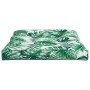 Cojín para palés tela estampado de hojas 80x80x12 cm by , Cushions for chairs and sofas - Ref: Foro24-360503, Price: 33,86 €,...