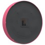 Reloj de pared poliestireno y cristal rosa Ø25,5 cm by , Wall clocks - Ref: Foro24-4008399, Price: 12,10 €, Discount: %