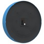 Reloj de pared poliestireno y cristal azul Ø25,5 cm by , Wall clocks - Ref: Foro24-4008400, Price: 10,85 €, Discount: %