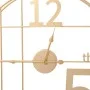 Reloj de pared de hierro dorado Ø50 cm by , Wall clocks - Ref: Foro24-4008402, Price: 39,54 €, Discount: %