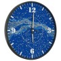 Reloj de pared con escalas y agujas luminosas azul Ø30 cm by , Wall clocks - Ref: Foro24-4008409, Price: 25,83 €, Discount: %