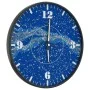 Reloj de pared con escalas y agujas luminosas azul Ø30 cm by , Wall clocks - Ref: Foro24-4008409, Price: 21,97 €, Discount: %