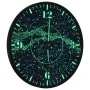 Reloj de pared con escalas y agujas luminosas azul Ø30 cm by , Wall clocks - Ref: Foro24-4008409, Price: 21,97 €, Discount: %