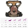 Hundegeschirr mit verstellbaren reflektierenden Bändern, braun, Größe S. von , Hundeprodukte - Ref: Foro24-4013363, Preis: 19...
