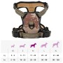 Arnés para perros con bandas reflectantes ajustables marrón M by , Dog products - Ref: Foro24-4013368, Price: 18,09 €, Discou...