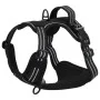Arnés para perros con bandas reflectantes ajustables negro XL by , Dog products - Ref: Foro24-4013375, Price: 17,86 €, Discou...