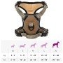 Arnés para perros con bandas reflectantes ajustables marrón XL von , Hundeprodukte - Ref: Foro24-4013377, Preis: 18,02 €, Rab...