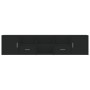 Mueble de esquina madera de ingeniería negro 200x40x45 cm de , Armarios y almacenamiento - Ref: Foro24-3307829, Precio: 129,4...
