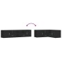 Mueble de esquina madera de ingeniería negro 200x40x45 cm de , Armarios y almacenamiento - Ref: Foro24-3307829, Precio: 129,4...