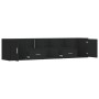 Mueble de esquina madera de ingeniería negro 200x40x45 cm de , Armarios y almacenamiento - Ref: Foro24-3307829, Precio: 129,4...