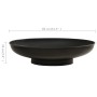 Brasero de acero 80 cm de vidaXL, Chimeneas - Ref: Foro24-313344, Precio: 161,33 €, Descuento: %
