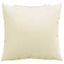 Cojines de sofá 4 unidades tela crema 40x40 cm by , Cushions for chairs and sofas - Ref: Foro24-360361, Price: 29,58 €, Disco...