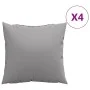 Cojines de sofá 4 unidades tela gris 50x50 cm de , Cojines para sillas y sofás - Ref: Foro24-360382, Precio: 35,70 €, Descuen...