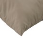 Cojines de sofá 4 unidades tela gris taupé 50x50 cm by , Cushions for chairs and sofas - Ref: Foro24-360389, Price: 51,76 €, ...
