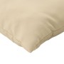 Sofakissen 4 Stück, beige Stoff, 60x60 cm. von , Kissen für Stühle und Sofas - Ref: Foro24-360406, Preis: 56,58 €, Rabatt: %