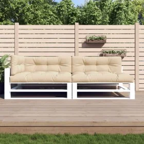 Cojines para sofá de palets 5 unidades tela beige by , Cushions for chairs and sofas - Ref: Foro24-360780, Price: 186,82 €, D...