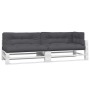 Kissen für Paletten, 5 Stück, anthrazitgraues Gewebe. von , Kissen für Stühle und Sofas - Ref: Foro24-360777, Preis: 203,59 €...