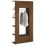 Mueble de recbidor 2 uds madera contrachapada marrón roble de vidaXL, Taquillas y armarios de almacenamiento - Ref: Foro24-31...