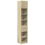 Schmaler Schrank aus Eichenholz in Sonoma-Optik, 40x42,5x225 cm. von , Sideboards - Ref: Foro24-3281275, Preis: 171,65 €, Rab...