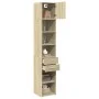 Schmaler Schrank aus Eichenholz in Sonoma-Optik, 40x42,5x225 cm. von , Sideboards - Ref: Foro24-3281275, Preis: 171,65 €, Rab...